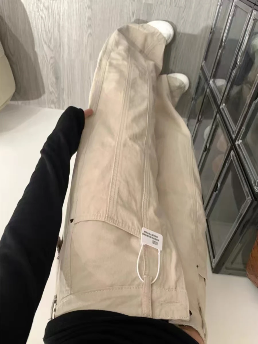 Джинсы, эластичная осенне-зимняя женская одежда, карго с карманами, универсальная рабочая одежда с несколькими карманами, камуфляжная женская функциональная одежда в стиле милитари
Джинсы, эластичная осенне-зимняя женская одежда, карго с карманами, универсальная рабочая одежда с несколькими карманами, камуфляжная женская функциональная одежда в стиле милитари