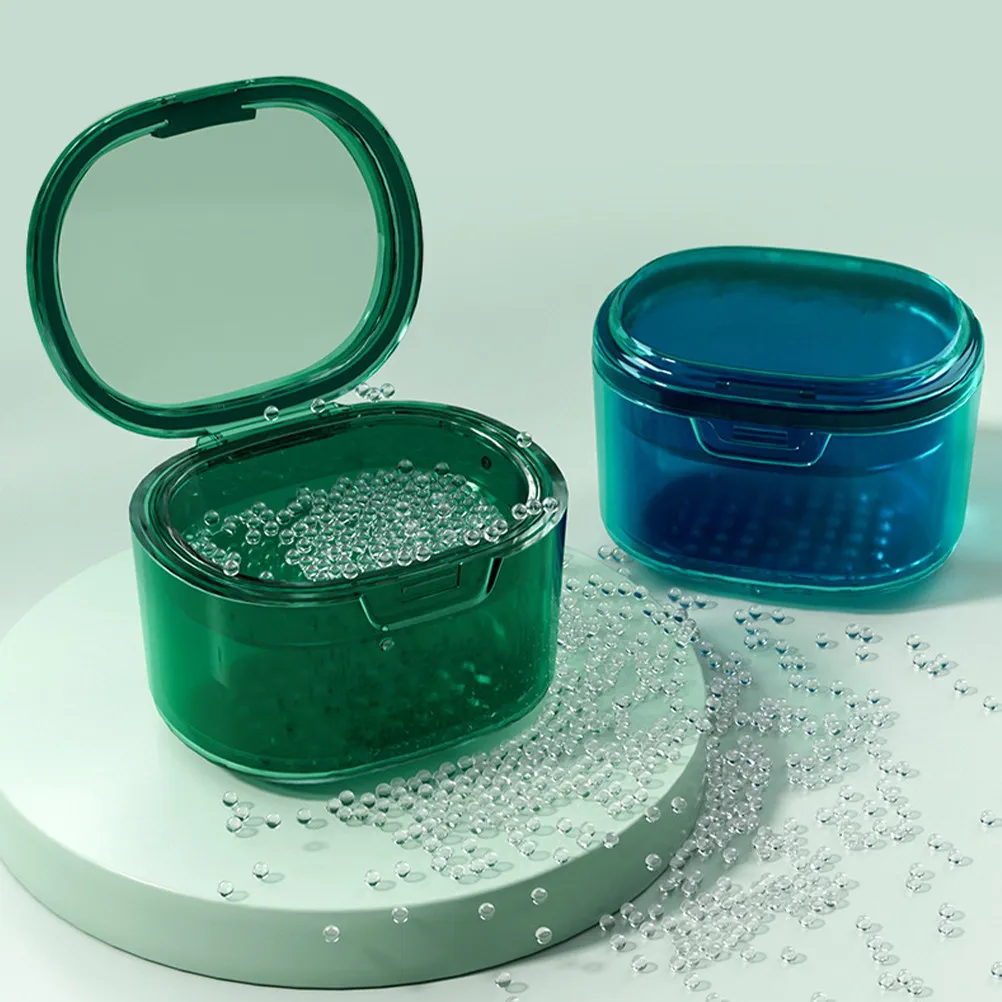 Compact Denture Box Reusable Retainer Case for Braces Dentures Retainers Breathable Cover Double-Layer Design Portable Hygienic
Compact Denture Box Reusable Retainer Case for Braces Dentures Retainers Breathable Cover Double-Layer Design Portable Hygienic