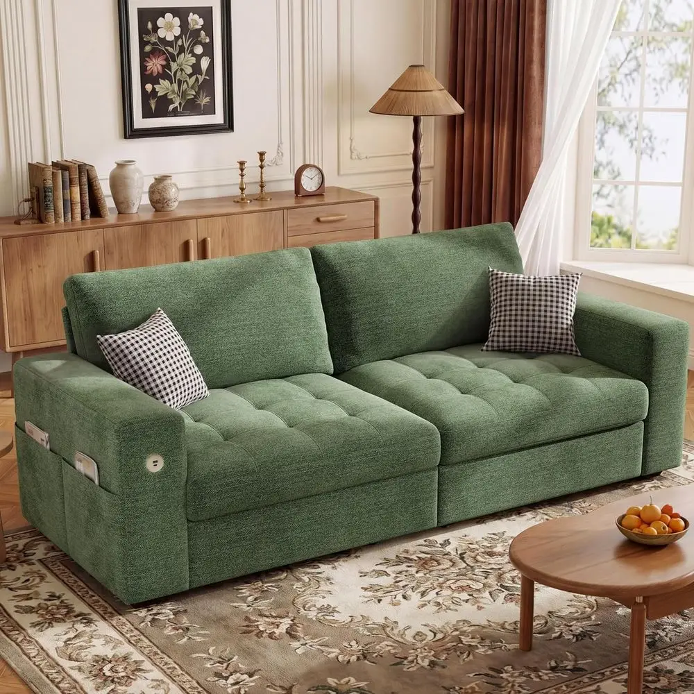 89" Soa or Living Room, ern Comy Couch with Medium irm Seat Cushion, Removable Cover,Wide Armrest,USB/Type-C Port,Chenille abric
89" Soa or Living Room, ern Comy Couch with Medium irm Seat Cushion, Removable Cover,Wide Armrest,USB/Type-C Port,Chenille abric