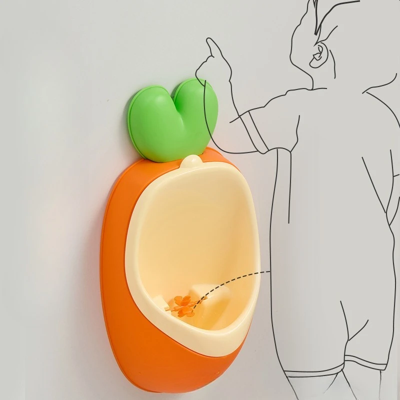 Милый мультяшный дизайн для мальчиков, писсуар для приучения к туалету и горшку, настенный писсуар для ежедневного обучения, подставка для мальчиков, вертикальный тренажер для писсуара
Милый мультяшный дизайн для мальчиков, писсуар для приучения к туалету и горшку, настенный писсуар для ежедневного обучения, подставка для мальчиков, вертикальный тренажер для писсуара