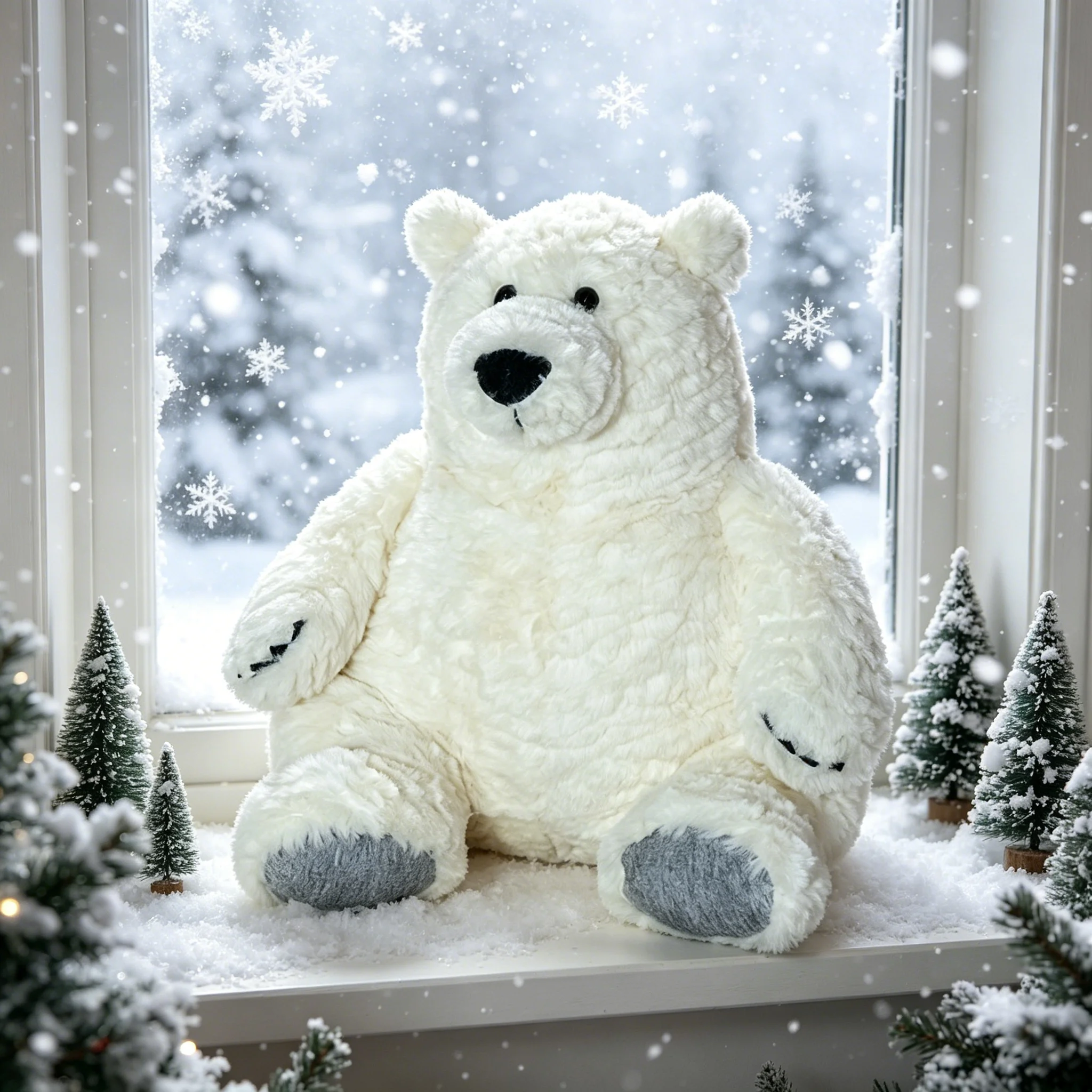 26cm Cute Polar Bear Plush Toy Soft Fluffy Stuffed Animal Kawaii Pillow for Kids Birthday Gift Home Decoration
26cm Cute Polar Bear Plush Toy Soft Fluffy Stuffed Animal Kawaii Pillow for Kids Birthday Gift Home Decoration