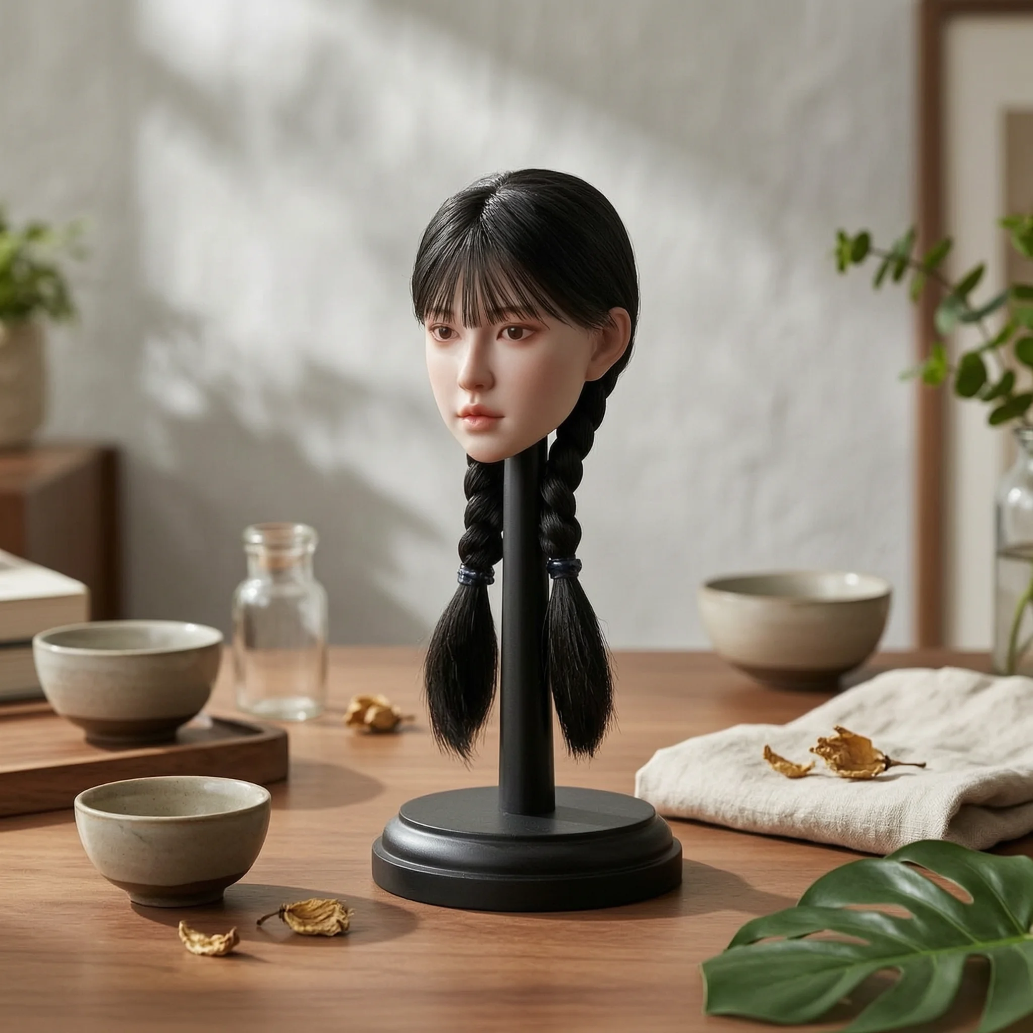 1/6 Female Head Head Piece Realistic Face Female Figure Head Braided Hair Brand New for Collecting
1/6 Female Head Head Piece Realistic Face Female Figure Head Braided Hair Brand New for Collecting