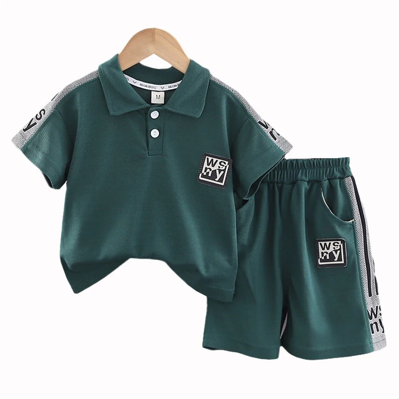 New Kids Clothes Girls Letter Print T-Shirt+Shorts 2Pcs/Sets Fashion Baby Boys Girl Clothing Suits Children Tracksuits 0-5 Years
New Kids Clothes Girls Letter Print T-Shirt+Shorts 2Pcs/Sets Fashion Baby Boys Girl Clothing Suits Children Tracksuits 0-5 Years