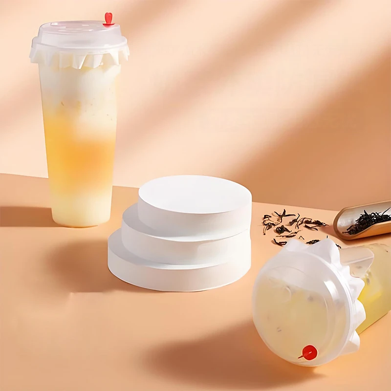 100PCS Cup Sealing Paper Film Coffee Tea Milk Drink Packaging Leakproof Paper Film Crimper Round Shape Bottle Sealer HOT
100PCS Cup Sealing Paper Film Coffee Tea Milk Drink Packaging Leakproof Paper Film Crimper Round Shape Bottle Sealer HOT