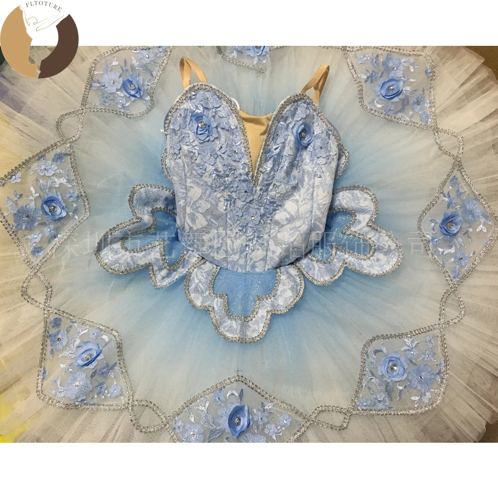 FLTOTURE YN2032 High Quality Beautiful Sky Blue Lace Body Tutu Skirt Girls Child Classical Stage Dancewear Ballet Costumes
FLTOTURE YN2032 High Quality Beautiful Sky Blue Lace Body Tutu Skirt Girls Child Classical Stage Dancewear Ballet Costumes