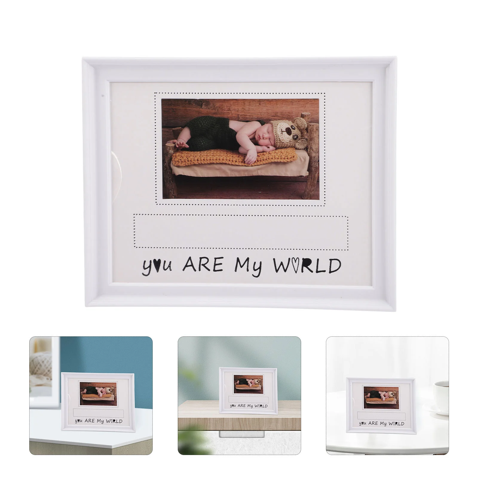 Baby Keepsake Photo Frame 23.5X28.5 White PVC Material Holds Birth Bracelet Baby Announcement Toddler Gifts Living Room Bedroom
Baby Keepsake Photo Frame 23.5X28.5 White PVC Material Holds Birth Bracelet Baby Announcement Toddler Gifts Living Room Bedroom