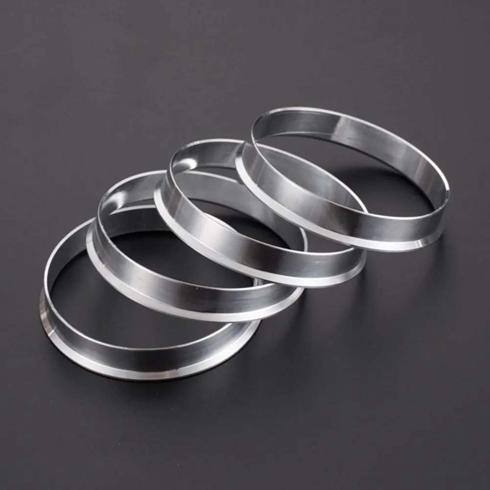 4Pcs Aluminum Alloy Hub Centric Rings 66.45mm to 57.1mm Heat Resistant Vibration Reduction Wheel Centering Adapter for Car
4Pcs Aluminum Alloy Hub Centric Rings 66.45mm to 57.1mm Heat Resistant Vibration Reduction Wheel Centering Adapter for Car