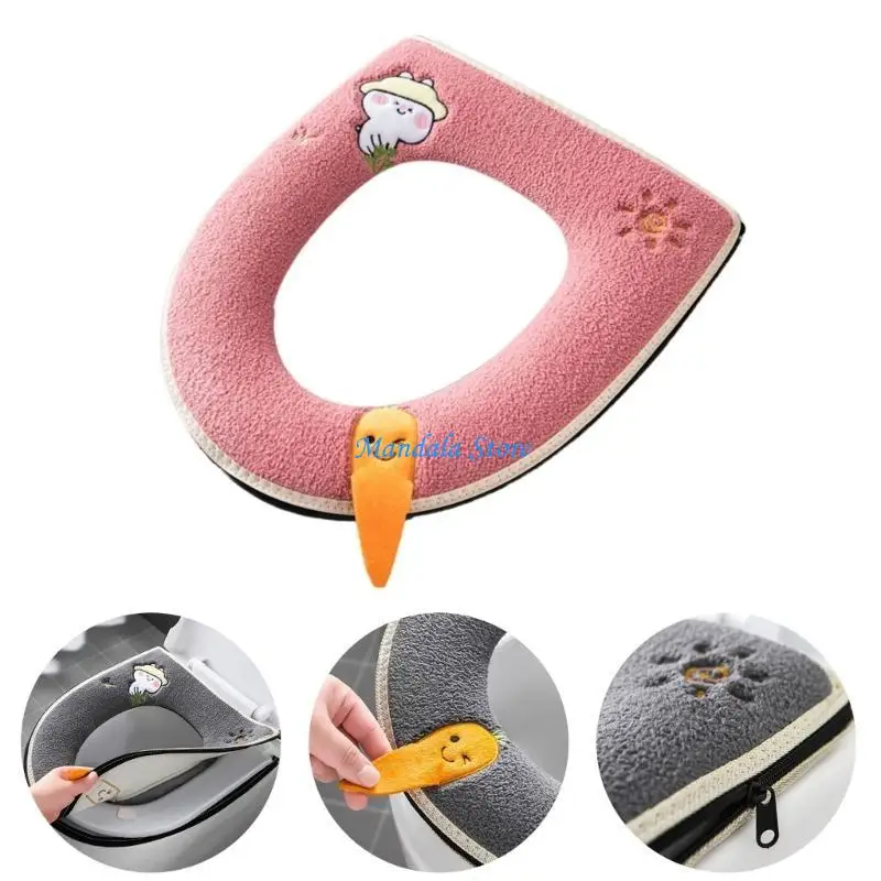 U2JC Toilet Cushion With Handle, Zipper Cushion, Winter Toilet Cover
U2JC Toilet Cushion With Handle, Zipper Cushion, Winter Toilet Cover