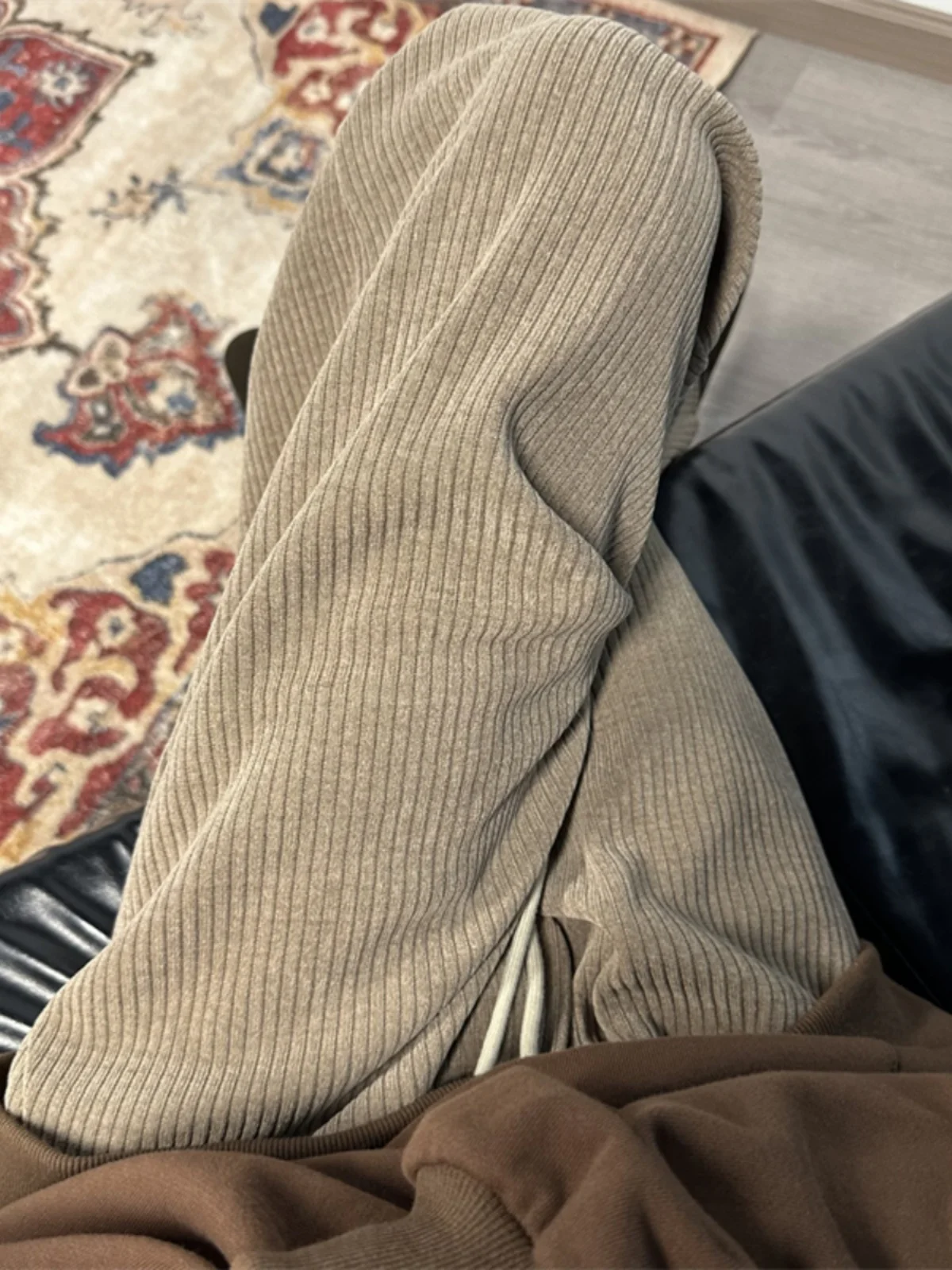 Cleanfit Men's Thiened Fce Lined Casual Pants Autumn Winter Warm Straight Leg Sweatpants Trendy Brand Youth Active Sle
Cleanfit Men's Thiened Fce Lined Casual Pants Autumn Winter Warm Straight Leg Sweatpants Trendy Brand Youth Active Sle