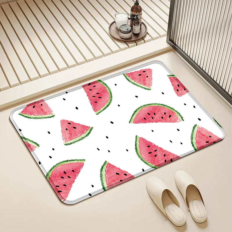Watermelon Slice Doormat Non-Slip Floor Mat Home Entrance Door Rug Cute Style Decor Kitchen Bathroom Supplies
Watermelon Slice Doormat Non-Slip Floor Mat Home Entrance Door Rug Cute Style Decor Kitchen Bathroom Supplies