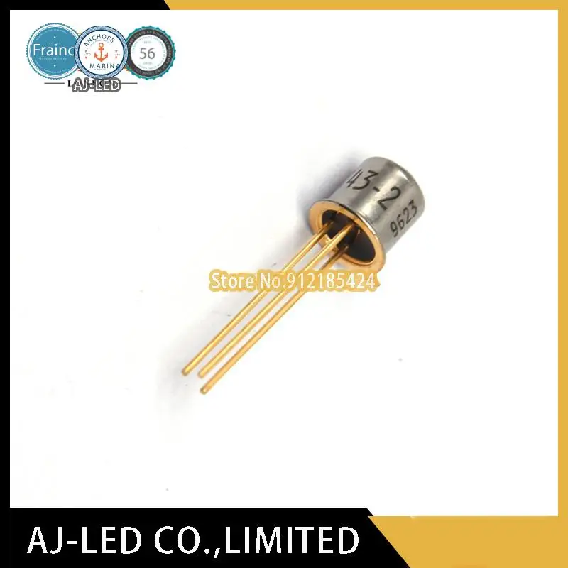 5pcs/lot BPX43-2 silicon NPN phototransistor infrared receiver tube wavelength 880nm angle ±15° gold seal
5pcs/lot BPX43-2 silicon NPN phototransistor infrared receiver tube wavelength 880nm angle ±15° gold seal