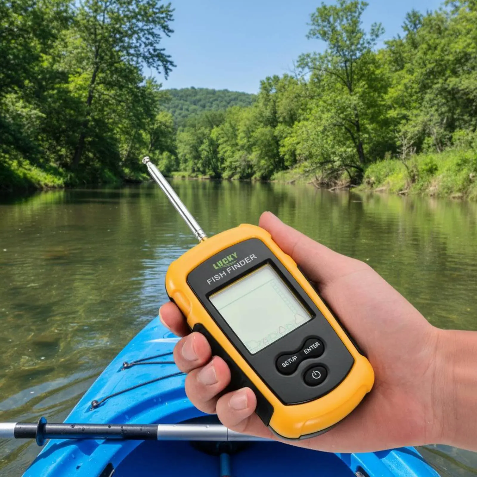 Wireless Aquatic Life Detector LCD Display Castable Acoustic Aquatic Life Detector Outdoor Gear for Lake, River
Wireless Aquatic Life Detector LCD Display Castable Acoustic Aquatic Life Detector Outdoor Gear for Lake, River