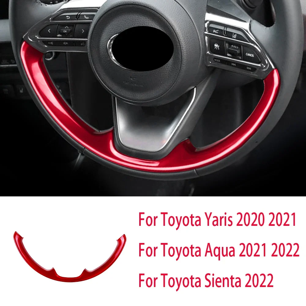 Для Toyota Yaris Yaris Cross Aqua Sienta 2021 2022 2023, ABS автомобильный руль, кнопка, декоративная крышка, аксессуары для отделки
Для Toyota Yaris Yaris Cross Aqua Sienta 2021 2022 2023, ABS автомобильный руль, кнопка, декоративная крышка, аксессуары для отделки