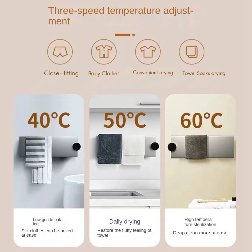 N10R-Bathroom Electric Towel Rack Disinfection Towel Rack Drying And Sterilization Towel Rack US Plug
N10R-Bathroom Electric Towel Rack Disinfection Towel Rack Drying And Sterilization Towel Rack US Plug