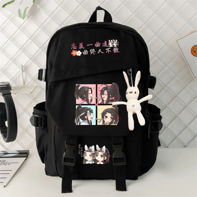 Mo Dao Zu Shi Cartoon Backpack Teenarges Schoolbag Men Women Fashion Outdoor Shoulder Laptop Travel Bags Mochila
Mo Dao Zu Shi Cartoon Backpack Teenarges Schoolbag Men Women Fashion Outdoor Shoulder Laptop Travel Bags Mochila
