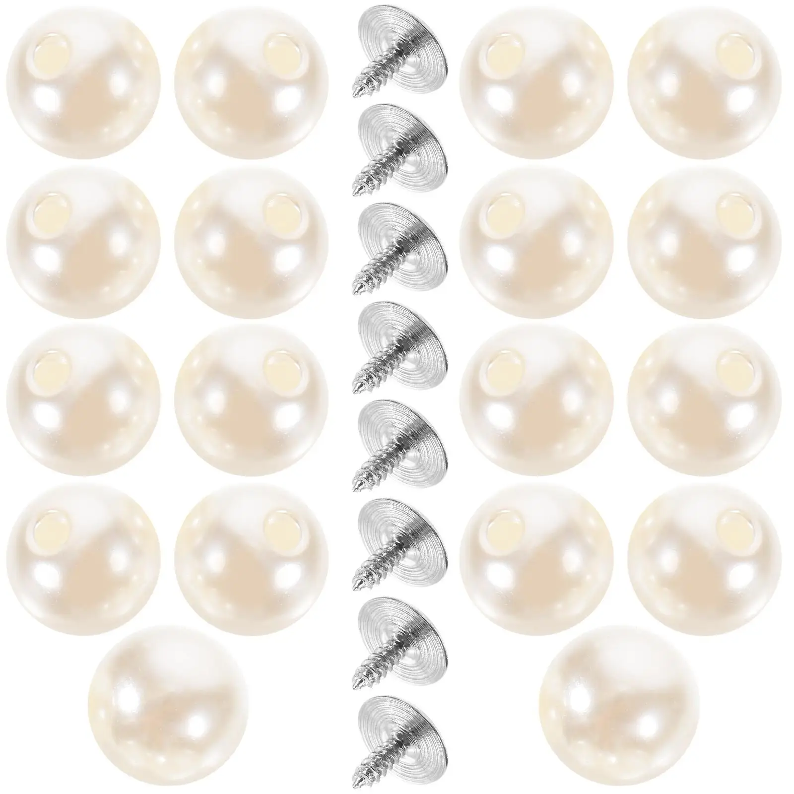 50pcs Pearl Decorative Pearl Buttons DIY No Buttons Sew Plastic Clothing Engraved Decorative Beige Coat Sweater Dress Clothes
50pcs Pearl Decorative Pearl Buttons DIY No Buttons Sew Plastic Clothing Engraved Decorative Beige Coat Sweater Dress Clothes