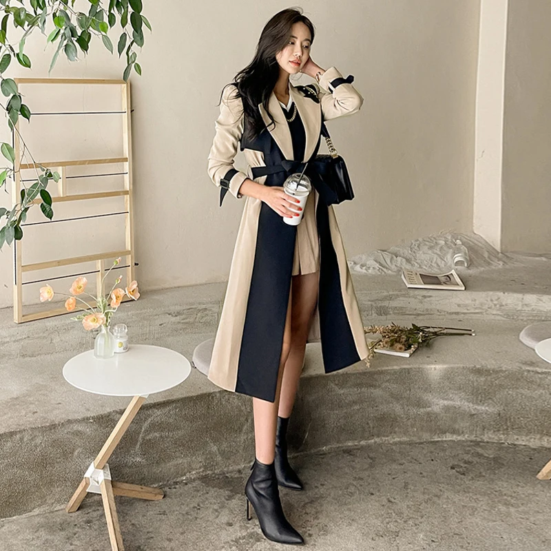 Khaki Long Coat Design Sense High Waist Belted British Style Long Suit Jacket Office Lady Goddess Style Clothes Fashionable W...
Khaki Long Coat Design Sense High Waist Belted British Style Long Suit Jacket Office Lady Goddess Style Clothes Fashionable W...