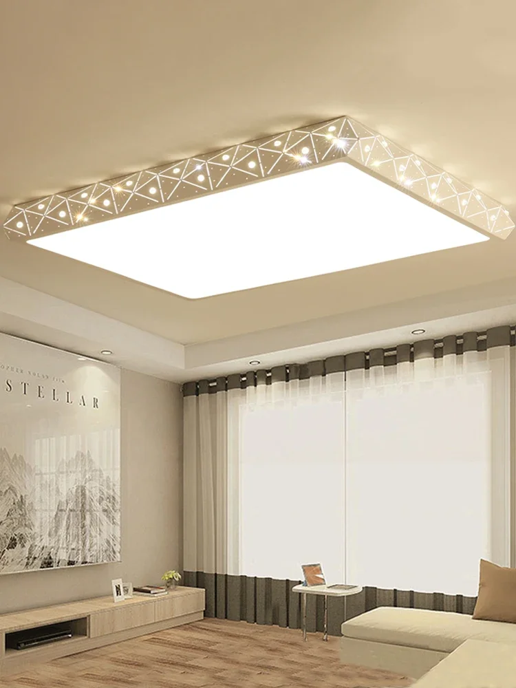 Lamp rectangular led ceiling lamp creative living room diamond simple modern bedroom atmosphere home lighting
Lamp rectangular led ceiling lamp creative living room diamond simple modern bedroom atmosphere home lighting