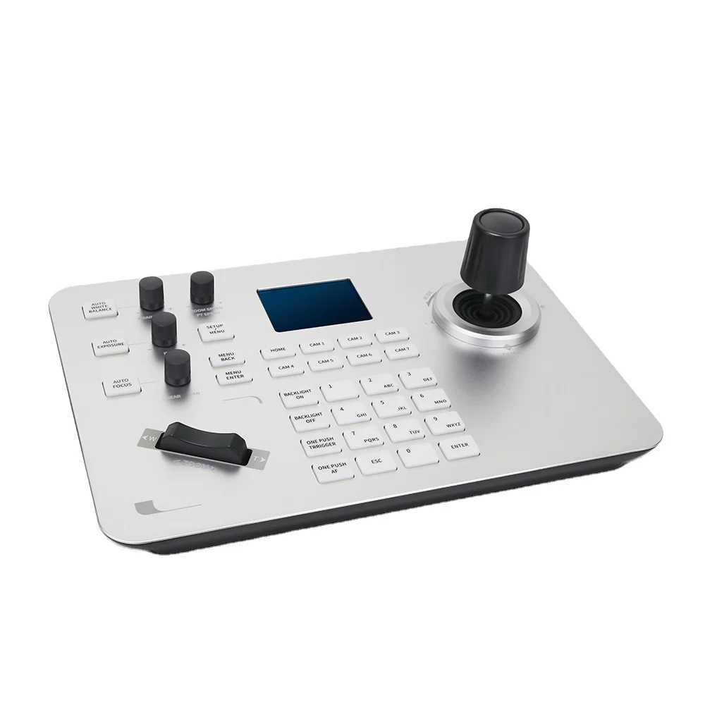 IE network ip cctv video conference system 4D joystick control camera zoom with poe ptz controller
IE network ip cctv video conference system 4D joystick control camera zoom with poe ptz controller