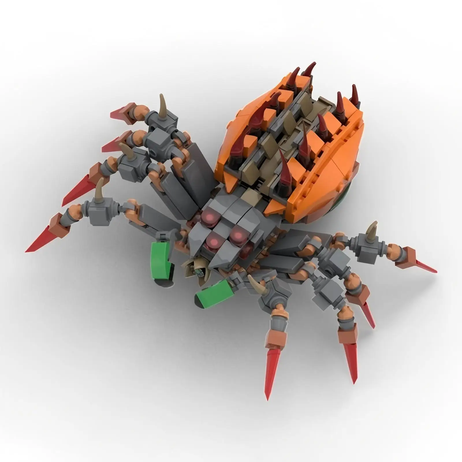 348 шт. строительных блоков MOC, креативная серия животных, сборка «Король-паук», детский подарок на день рождения, набор игрушек
348 шт. строительных блоков MOC, креативная серия животных, сборка «Король-паук», детский подарок на день рождения, набор игрушек