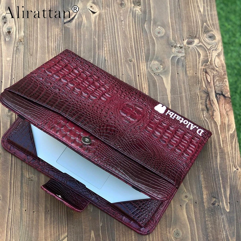 Alirattan New Notebook Sleeve Case for Women 2026 Fashion Macbook Air Pro13.3 Inch Ostrich Pattern Sleeve laptop Ipad Holder
Alirattan New Notebook Sleeve Case for Women 2026 Fashion Macbook Air Pro13.3 Inch Ostrich Pattern Sleeve laptop Ipad Holder