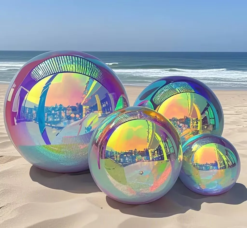 Giant Inflatable Mirror Ball Sphere - Hanging Decoration, Sealed Gold & Silver, Perfect for Wedding & Party
Giant Inflatable Mirror Ball Sphere - Hanging Decoration, Sealed Gold & Silver, Perfect for Wedding & Party