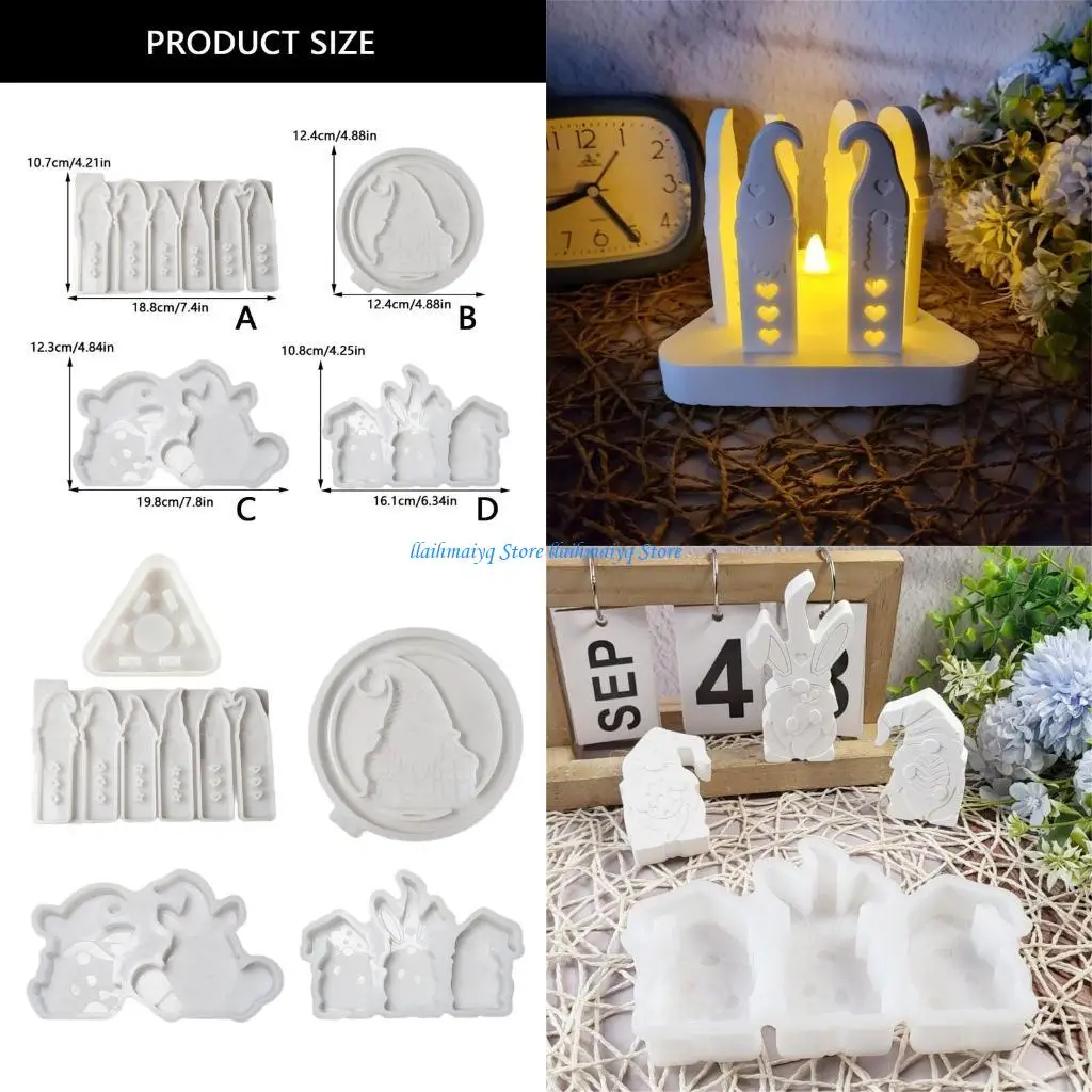 573B High Quality Silicone Dwarf Display Ornament Mold For Unique Gnomes Decoration
573B High Quality Silicone Dwarf Display Ornament Mold For Unique Gnomes Decoration