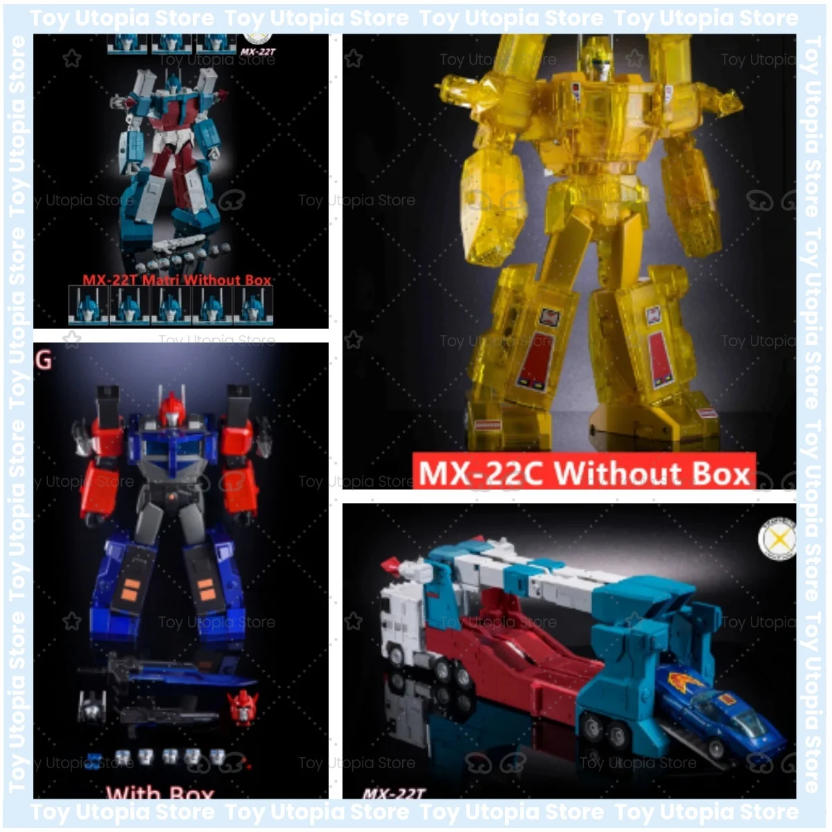 En Stock: Figura De Acción Robot X-Transbot MX-22SG Ultra Magnus 1:18 ABS PVC G1 Original
En Stock: Figura De Acción Robot X-Transbot MX-22SG Ultra Magnus 1:18 ABS PVC G1 Original