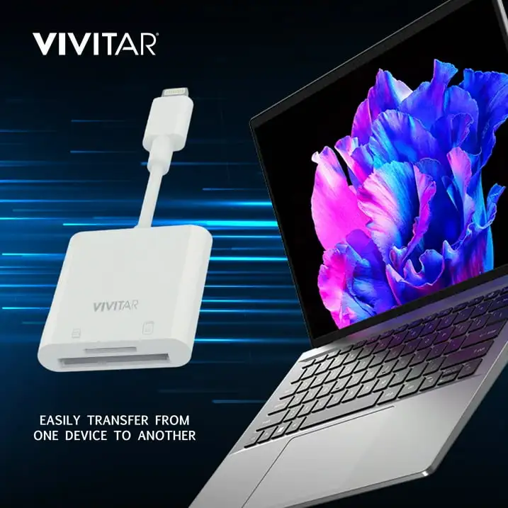 Vivitar Mobile Micro SD Compact Flash Card Reader with USB Adapter for Memory Cards
Vivitar Mobile Micro SD Compact Flash Card Reader with USB Adapter for Memory Cards