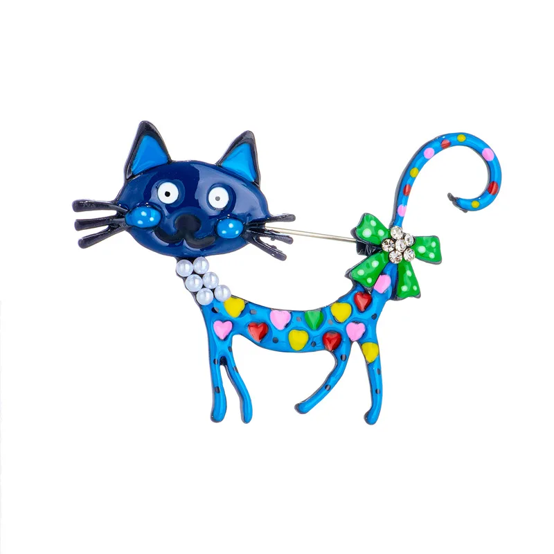 Cat Brooches For Women Trendy Unique Hip-hop Style Cartoon Enamel Design Colorful Pearl Animal Brooch Pins Jewelry Party Gifts
Cat Brooches For Women Trendy Unique Hip-hop Style Cartoon Enamel Design Colorful Pearl Animal Brooch Pins Jewelry Party Gifts