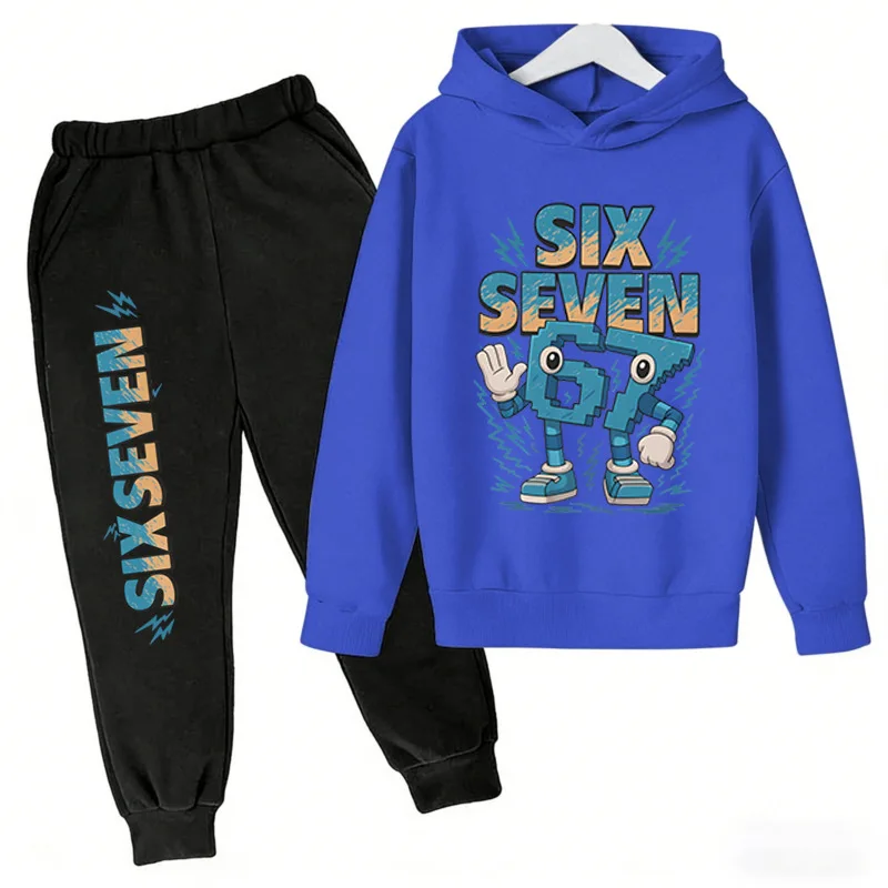 Steal a Brainrot Tracksuit 67 Six Seven Kids Clothes Hoodie+Pants 2pcs Set Toddler Boys Girls Tracksuit Children Outfits
Steal a Brainrot Tracksuit 67 Six Seven Kids Clothes Hoodie+Pants 2pcs Set Toddler Boys Girls Tracksuit Children Outfits