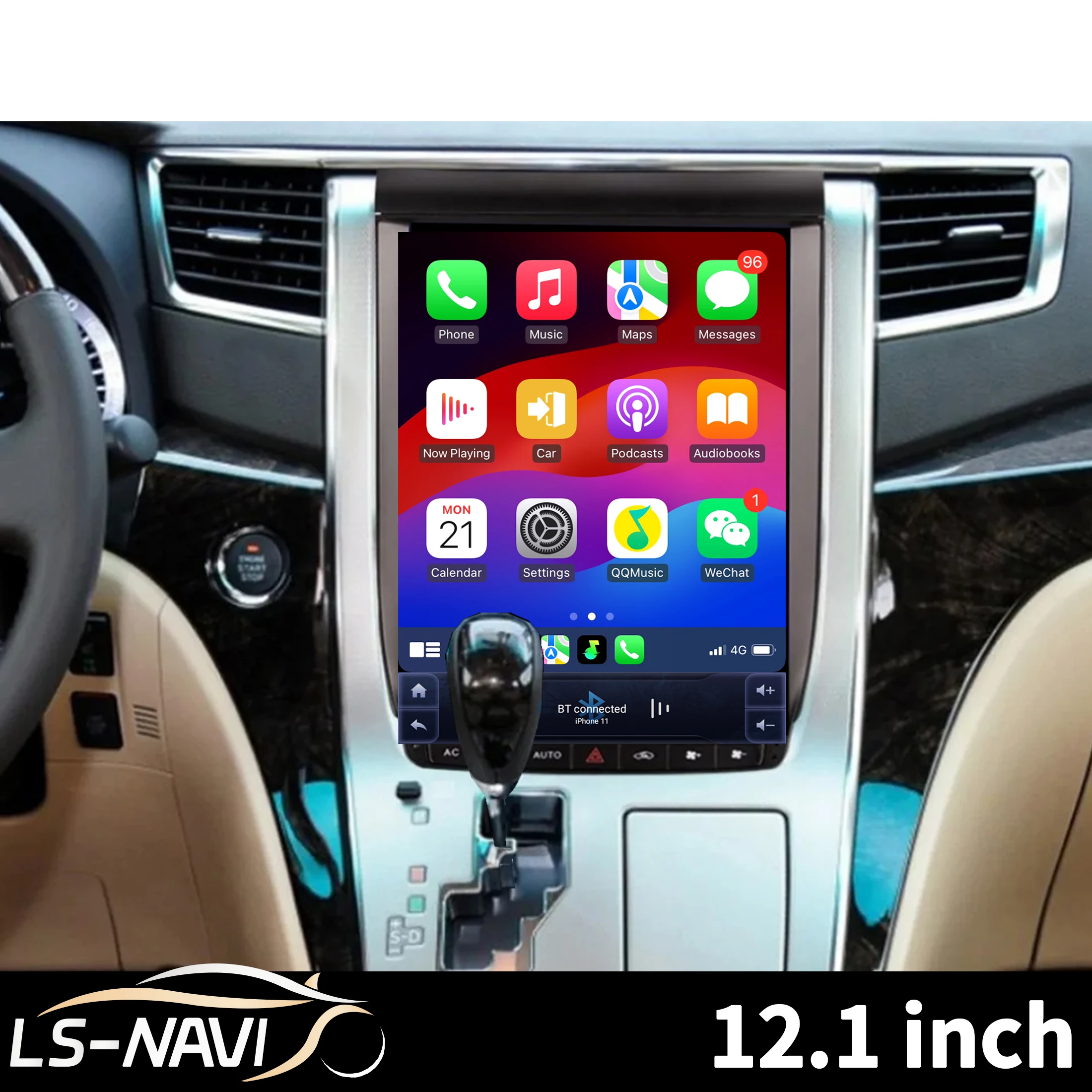 12.1 inch Car Radio For Toyota Alphard ANH20 Elfa A20 2008-2014 Head Unit Wireless Bluetooth CarPlay Touch Screen Stereo System
12.1 inch Car Radio For Toyota Alphard ANH20 Elfa A20 2008-2014 Head Unit Wireless Bluetooth CarPlay Touch Screen Stereo System