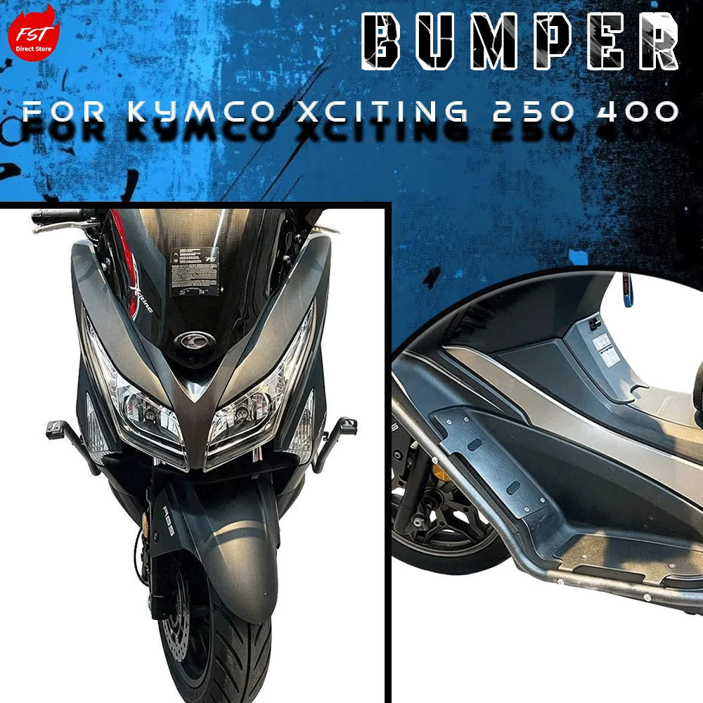 Stainless Steel Crash Bar, Foot Guard, Anti-Fall Bracket & Spotlight Holder Suitable for Kymco Xciting 250 400
Stainless Steel Crash Bar, Foot Guard, Anti-Fall Bracket & Spotlight Holder Suitable for Kymco Xciting 250 400