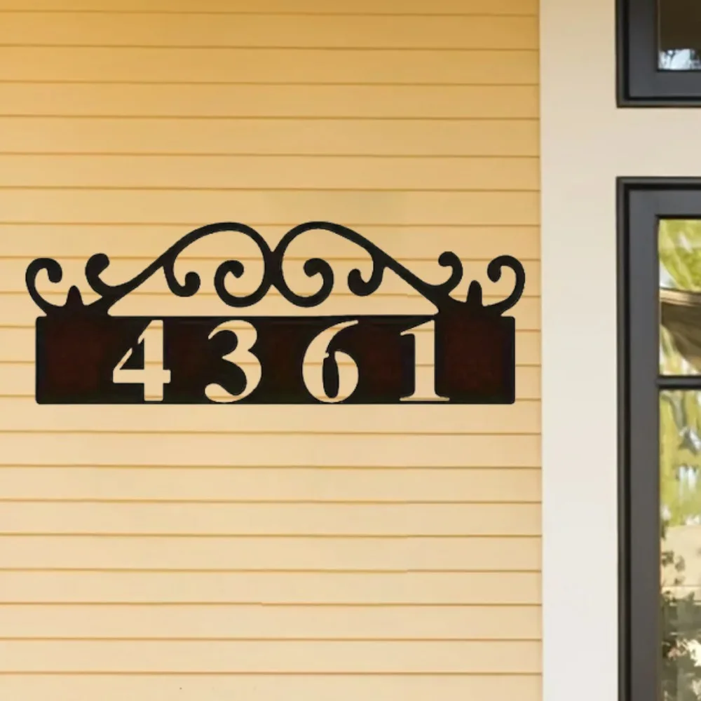 Очаровательно уникальный индивидуальный богемный металлический знак с номером дома, индивидуальный заказ, уличная адресная табличка, улучшающая внешний вид дома Allure 
Очаровательно уникальный индивидуальный богемный металлический знак с номером дома, индивидуальный заказ, уличная адресная табличка, улучшающая внешний вид дома Allure