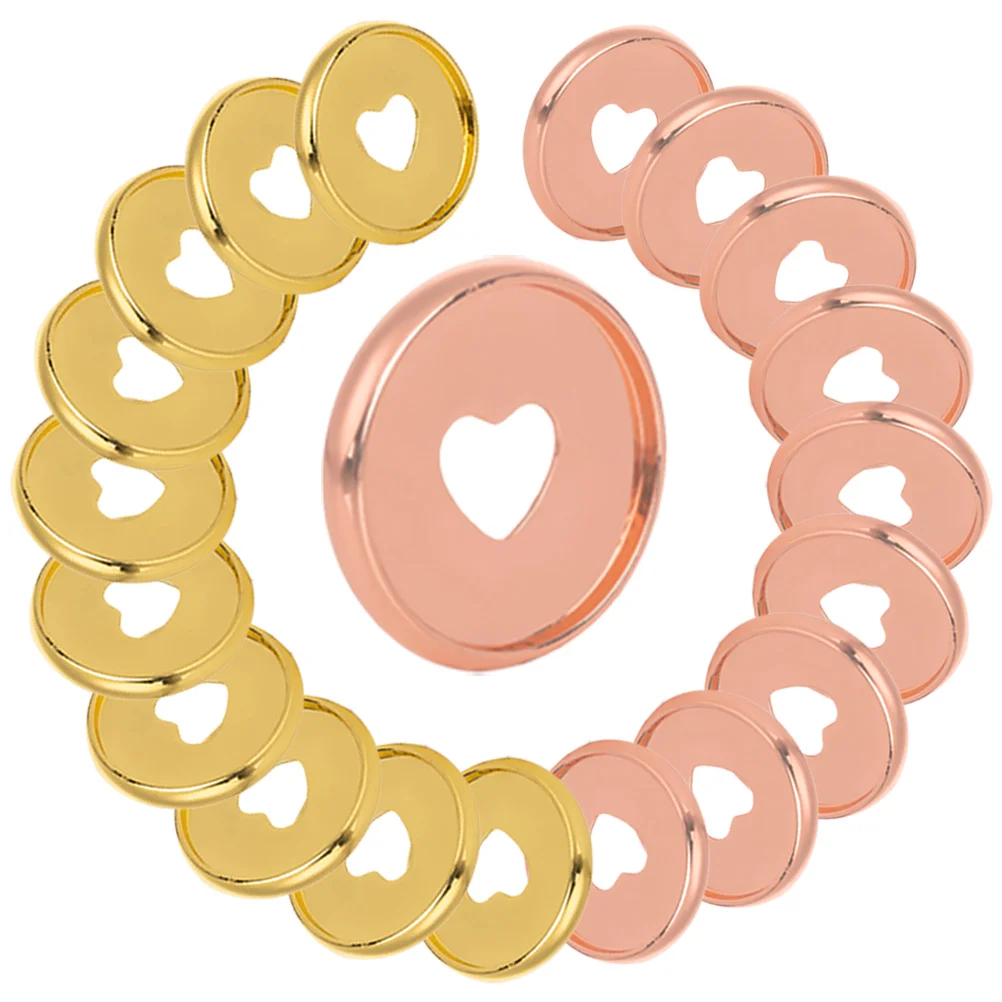 20pcs 24mm Heart Shaped Album Buckles Glossy Electroplated Disc Rings Golden Rose Gold Notebook Planner Binding Accessories
20pcs 24mm Heart Shaped Album Buckles Glossy Electroplated Disc Rings Golden Rose Gold Notebook Planner Binding Accessories