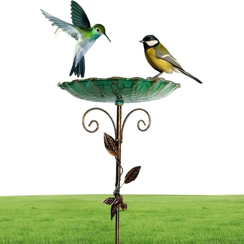 Bird Baths For Outdoors Garden Birdfeeder Metal Standing Birdbath Bowl Decorations Frost-proof Height Adjustable For Backyard
Bird Baths For Outdoors Garden Birdfeeder Metal Standing Birdbath Bowl Decorations Frost-proof Height Adjustable For Backyard