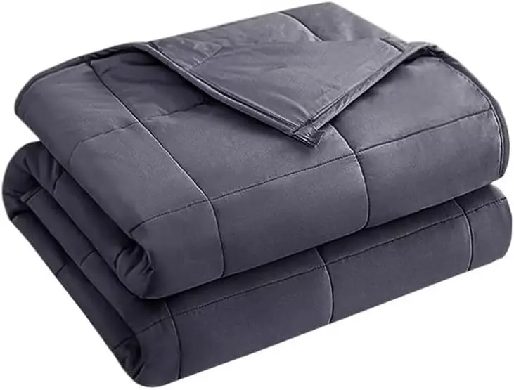 Blanket for Adults (20 lbs, 60” x 80”, Grey) Cooling Heavy Blanket for Sleeping Perfect for 190-210 lbs, Queen Size Breathable
Blanket for Adults (20 lbs, 60” x 80”, Grey) Cooling Heavy Blanket for Sleeping Perfect for 190-210 lbs, Queen Size Breathable