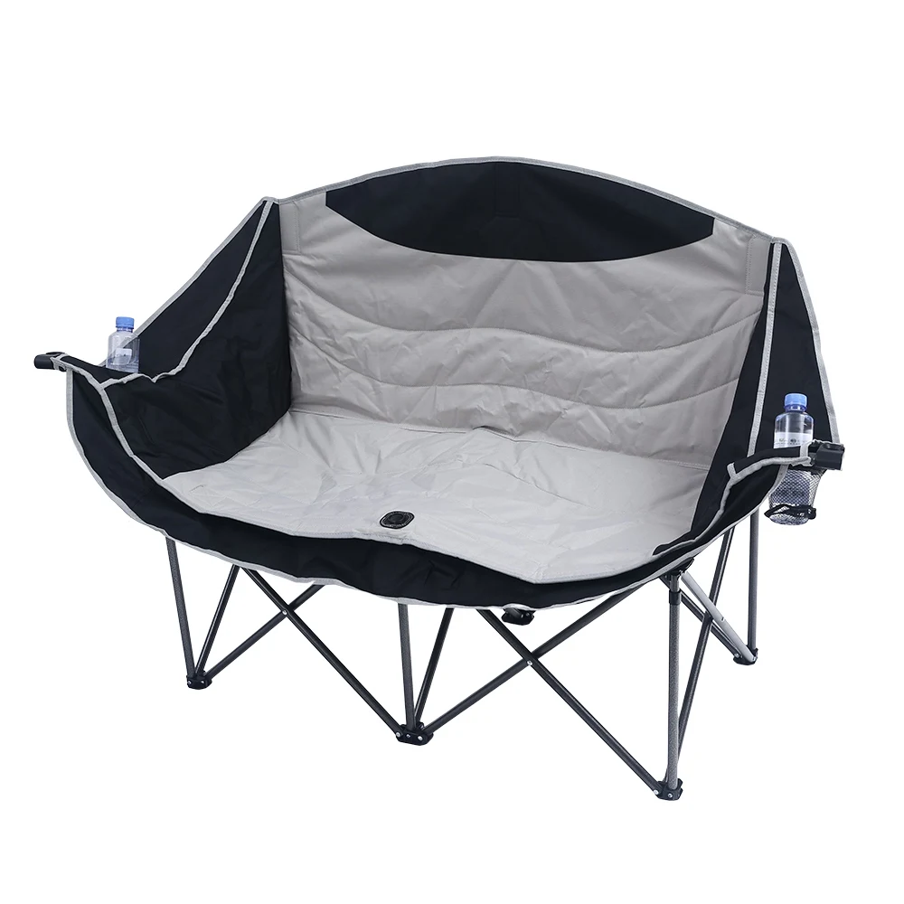 Waterproof Portable Double Folding Chair with Cup Holder for Hiking Beach Fishing & Picnic-Aluminum Alloy Frame in Stock
Waterproof Portable Double Folding Chair with Cup Holder for Hiking Beach Fishing & Picnic-Aluminum Alloy Frame in Stock