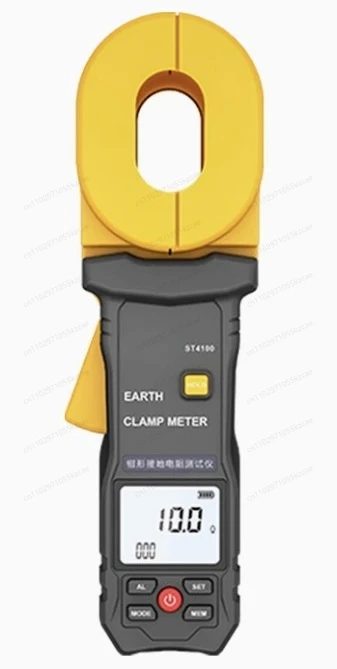 ST4100 Digital LCD Clamp Ground Resistance Meter Ground Earth Resistance Meter Tester Resistance range 0.010~500Ω Data Storage
ST4100 Digital LCD Clamp Ground Resistance Meter Ground Earth Resistance Meter Tester Resistance range 0.010~500Ω Data Storage