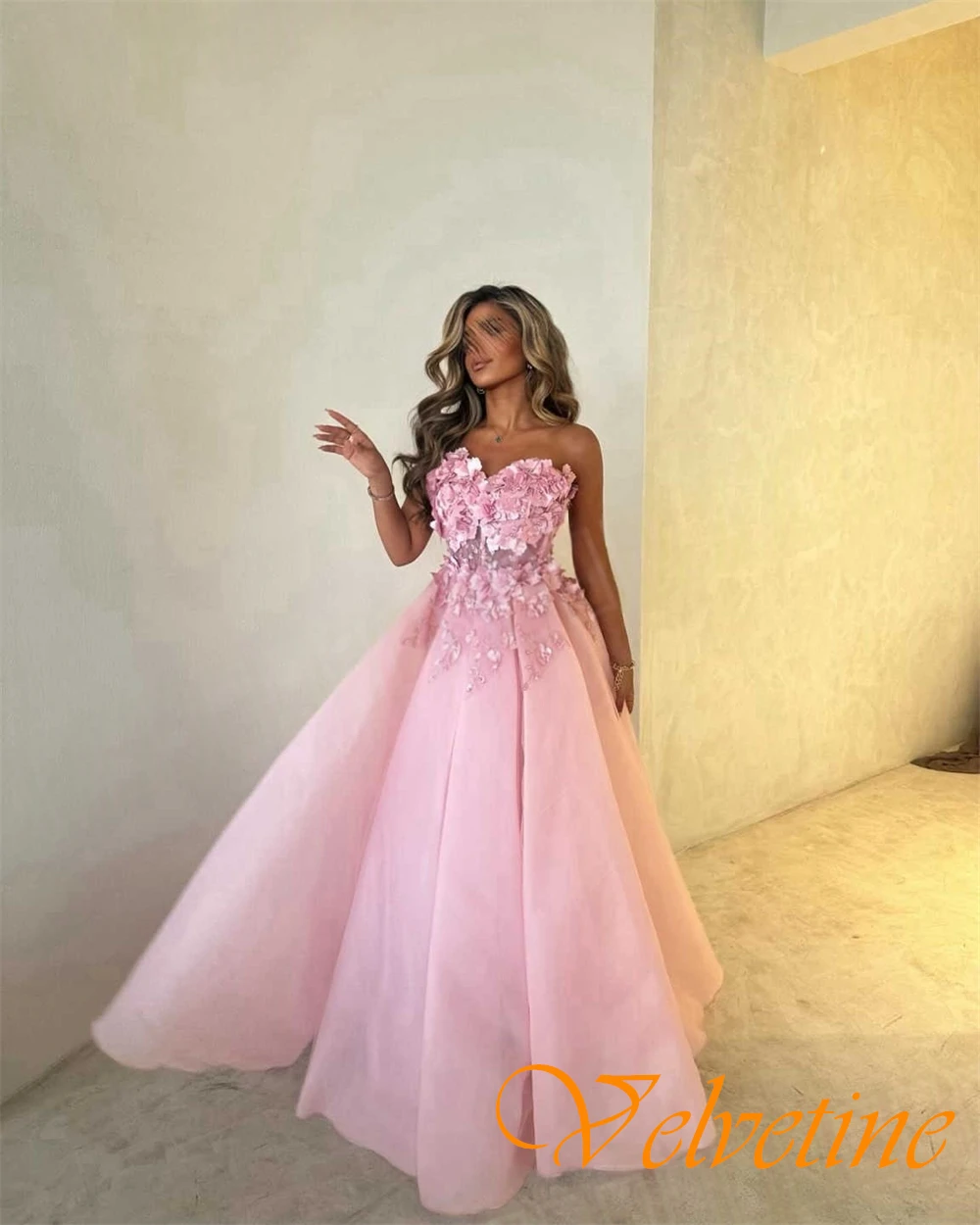 Customized Elegant Organza O-Neck Evening Dress Exquisite Sweetheart Prom Dresses Delicate Flowers Special Occasion Gowns 
Customized Elegant Organza O-Neck Evening Dress Exquisite Sweetheart Prom Dresses Delicate Flowers Special Occasion Gowns