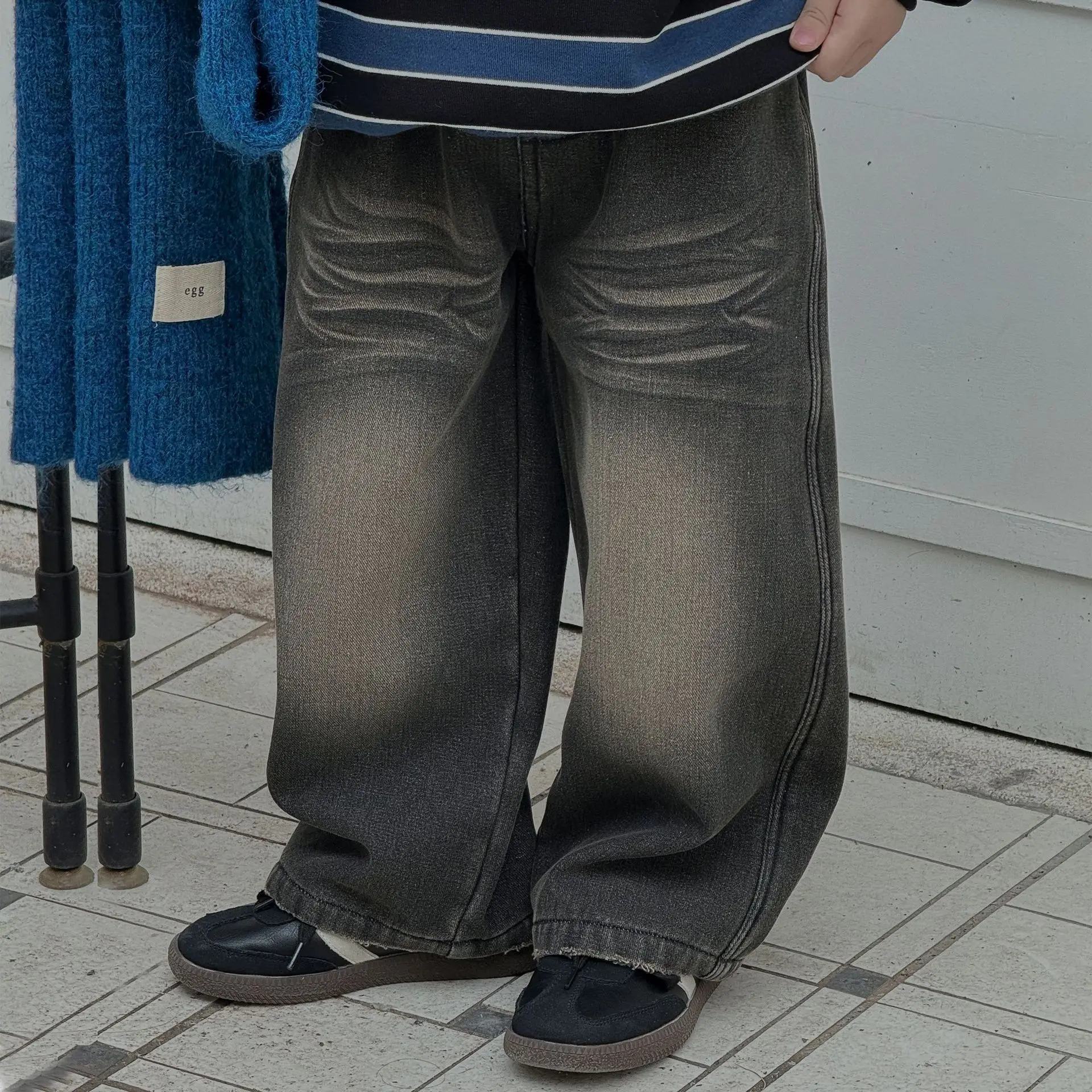 Children Casual Jeans Winter New Middle Small Boys Korean Style Children Wear Vintage Plush Thickened Plush Fashion Craft Jeans
Children Casual Jeans Winter New Middle Small Boys Korean Style Children Wear Vintage Plush Thickened Plush Fashion Craft Jeans
