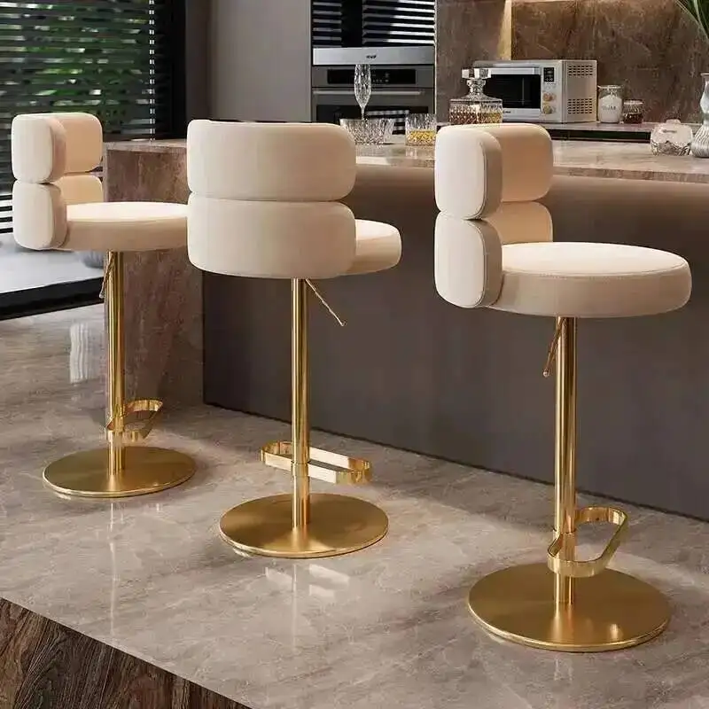 Hotel Light Luxury Rotating Bar Chair Home Modern Simple Chair Lifting High Chair Stainless Bar Steel Bar Stool
Hotel Light Luxury Rotating Bar Chair Home Modern Simple Chair Lifting High Chair Stainless Bar Steel Bar Stool