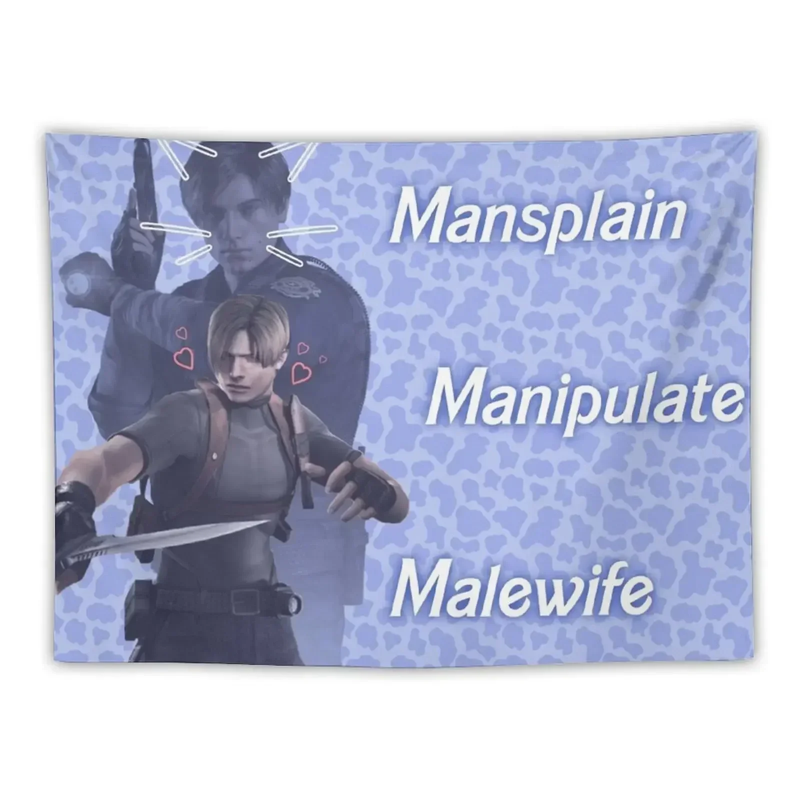 Mansplain, Manipulate, Malewife Leon (Cow) Tapestry Wall Decoration Items Korean Room Decor Tapestry
Mansplain, Manipulate, Malewife Leon (Cow) Tapestry Wall Decoration Items Korean Room Decor Tapestry