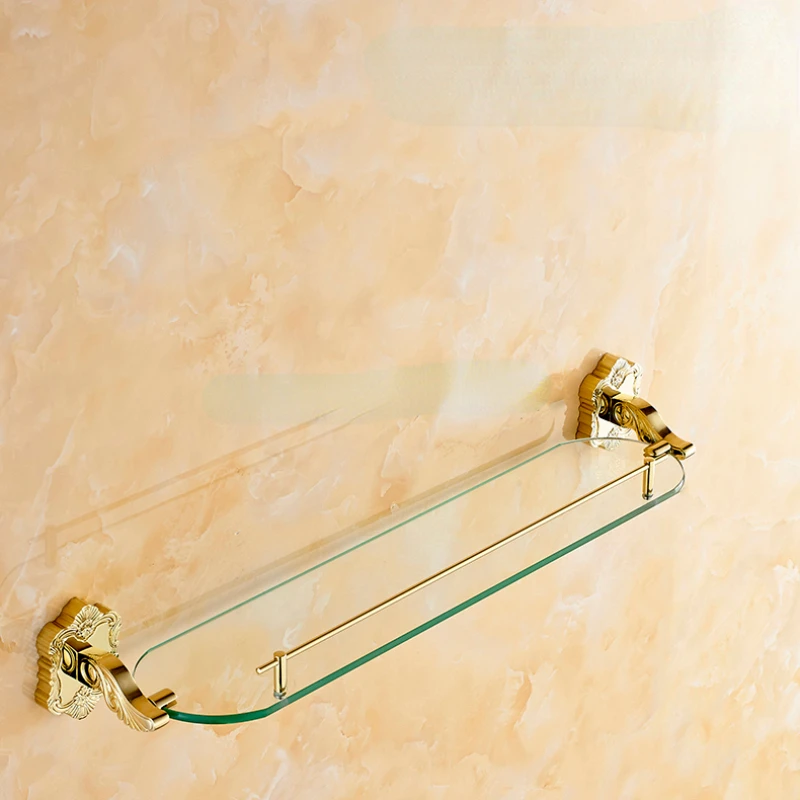 Art Carving Household Hotel Bathroom Accessories Wall Mounted Gold Racks BM15253Bathroom Glass Racks
Art Carving Household Hotel Bathroom Accessories Wall Mounted Gold Racks BM15253Bathroom Glass Racks
