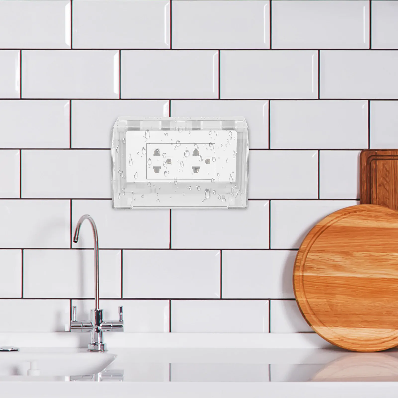 Waterproof Outlet Cover Box 86 Gang Weatherproof Socket Protection For Bathroom Kitchen Outdoor Electrical Plug
Waterproof Outlet Cover Box 86 Gang Weatherproof Socket Protection For Bathroom Kitchen Outdoor Electrical Plug