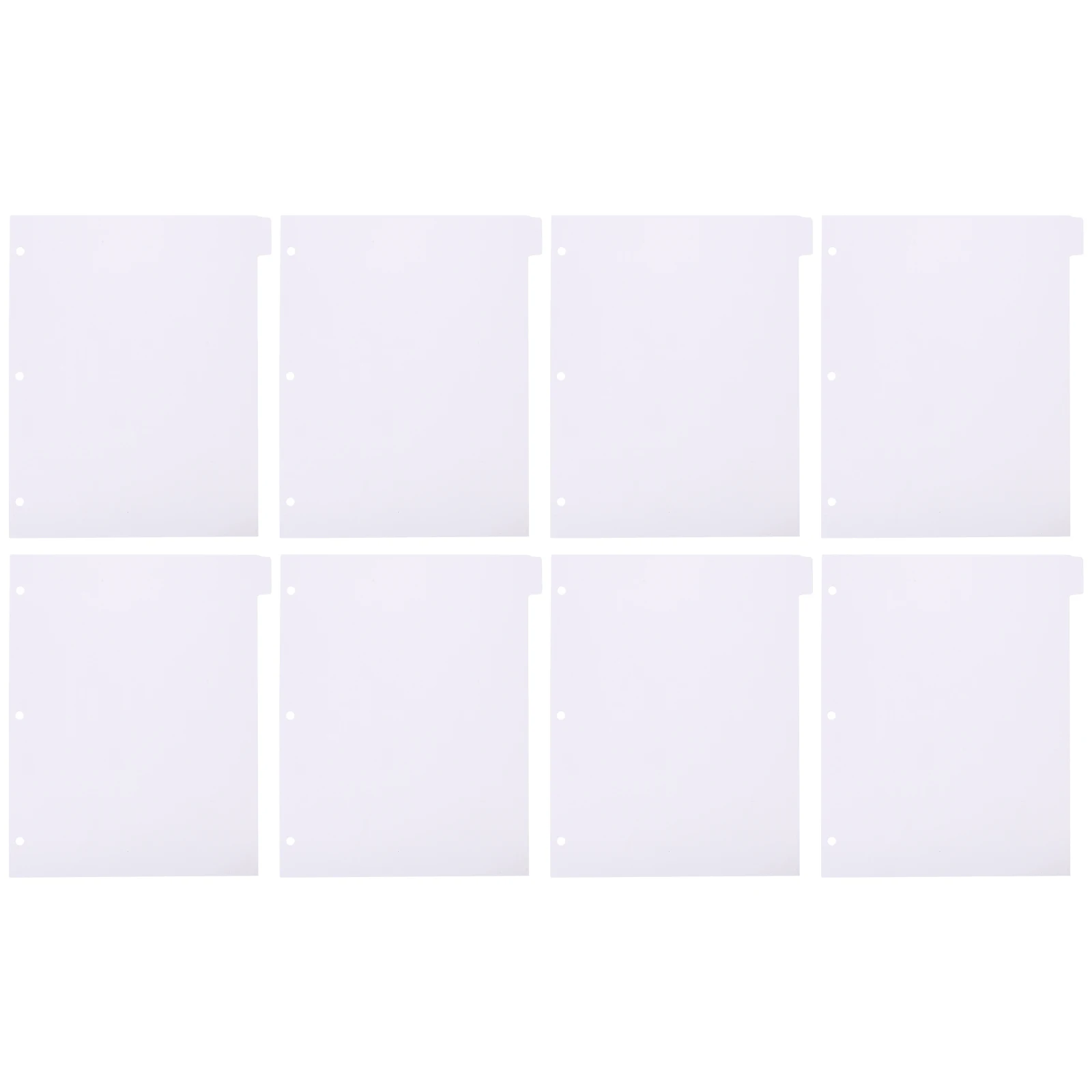8pcs PP Binder 6 Hole Aesthetic Page Dividers for Notebook Transparent Plastic Partition Plates Office School Supplies Lavender
8pcs PP Binder 6 Hole Aesthetic Page Dividers for Notebook Transparent Plastic Partition Plates Office School Supplies Lavender
