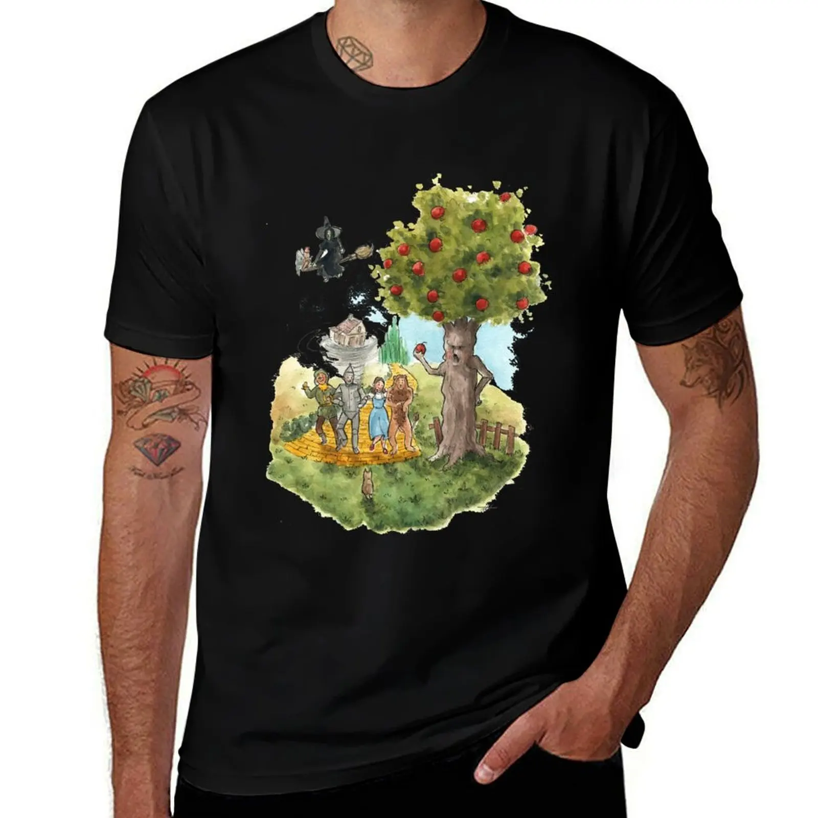 Wizard of Oz Watercolour Tree Design T-Shirt aesthetic clothes plain tshirts personalised sweat shirts, men
Wizard of Oz Watercolour Tree Design T-Shirt aesthetic clothes plain tshirts personalised sweat shirts, men