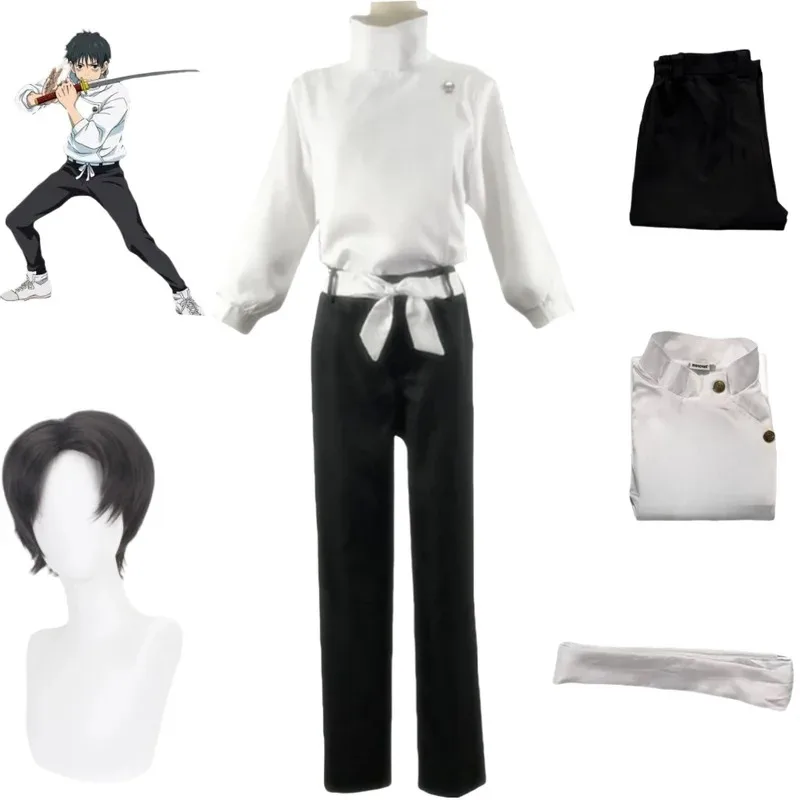 Okkotsu Yuta Cosplay Costumes Anime Jujutsu Kaisen Suit Coser Accessories Wigs Animation Comic Game Novel Exhibition
Okkotsu Yuta Cosplay Costumes Anime Jujutsu Kaisen Suit Coser Accessories Wigs Animation Comic Game Novel Exhibition