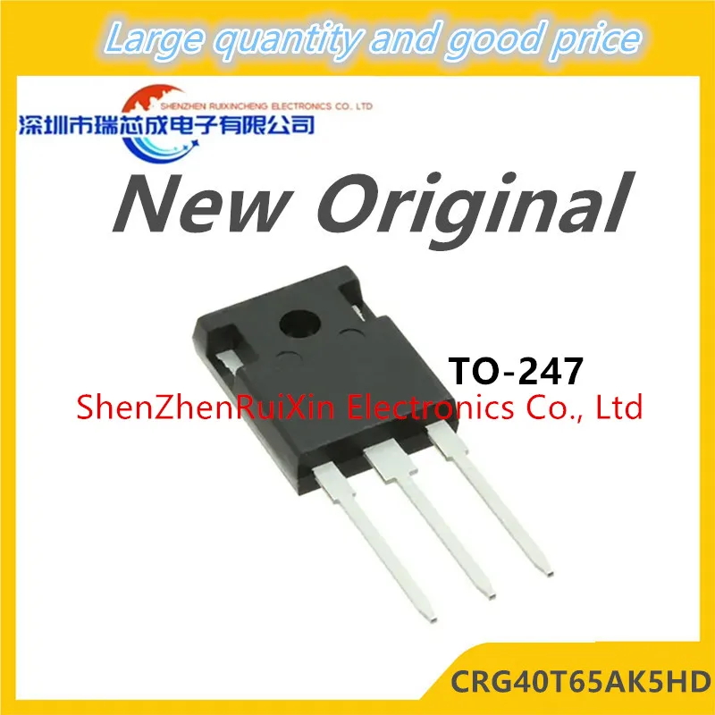 10 peças g40t65ak5hd CRG40T65AK5HD to-247 40a 650v качественные быстрые транзисторы
10 peças g40t65ak5hd CRG40T65AK5HD to-247 40a 650v качественные быстрые транзисторы