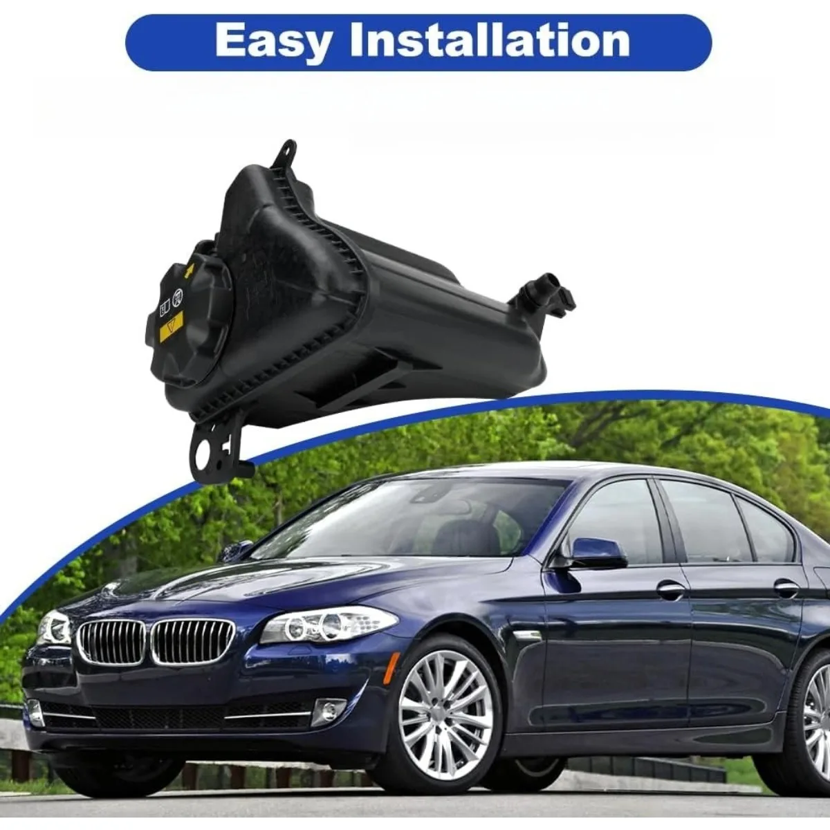 Coolant Expansion Tank for BMW F01 F02 F10 F11 F12 F13 535i 640i GT OEM number:1713 7647 283/1711 7639 020
Coolant Expansion Tank for BMW F01 F02 F10 F11 F12 F13 535i 640i GT OEM number:1713 7647 283/1711 7639 020